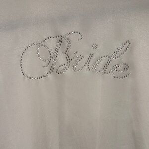 Victoria's Secret White Satin Robe